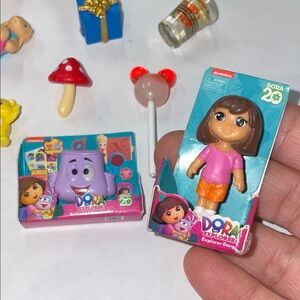 Dora the Explorer DUO minibrands plus more Mini sized figures as shown pictured
